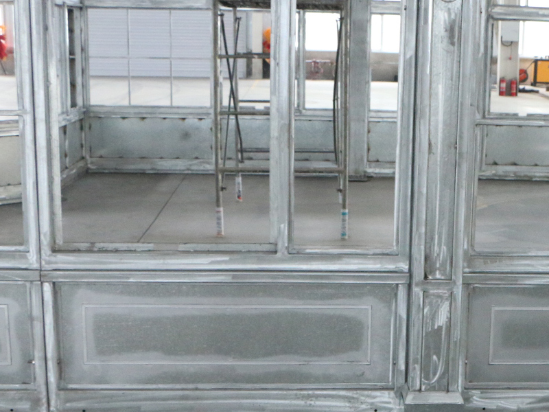 yongsheng victorian steel garden greenhouse for sale